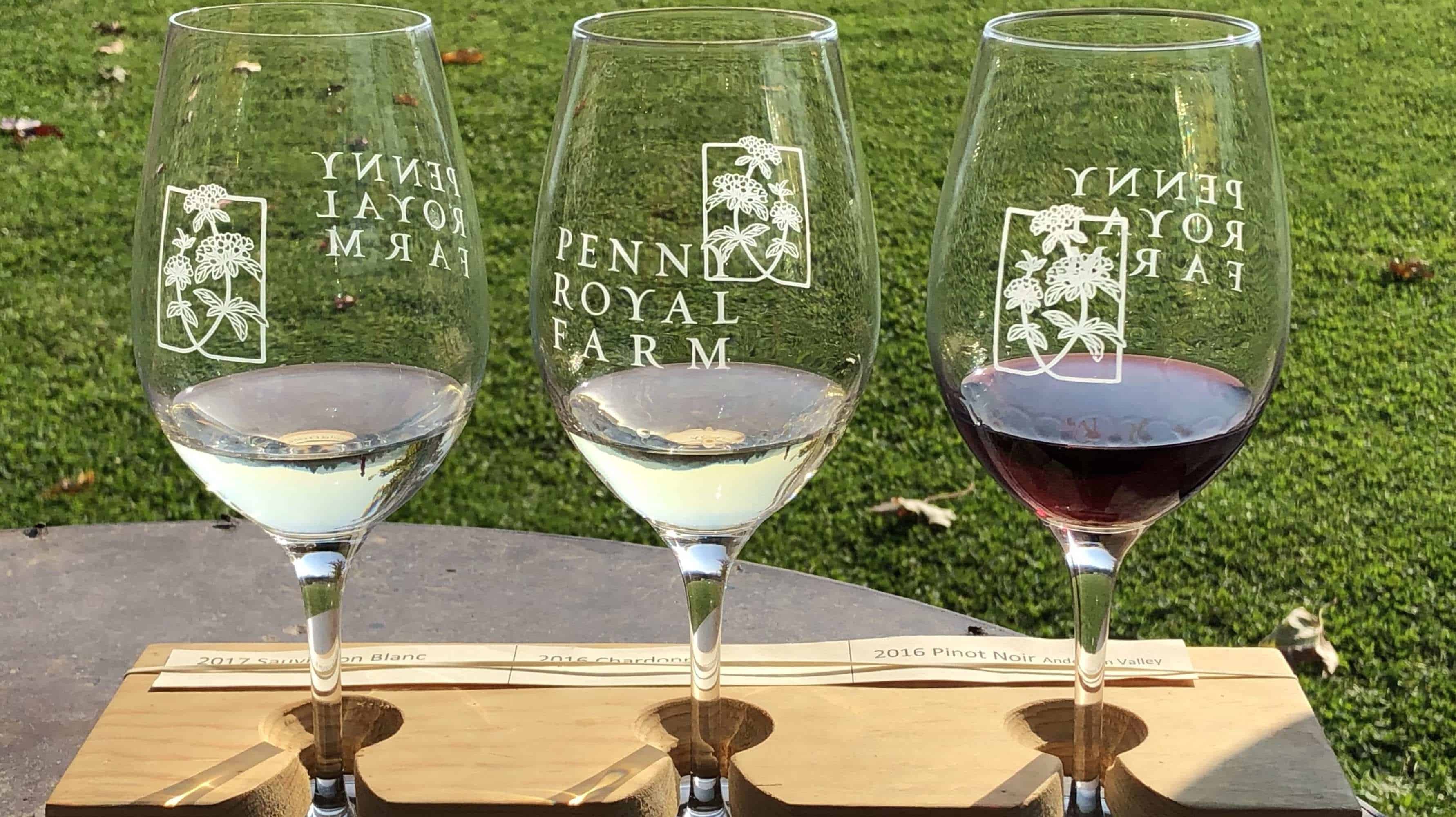 Pennyroyal Farms wine tasting